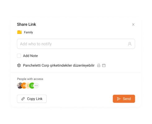 Secure sharing