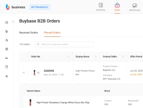 Simplify every step
of your order process