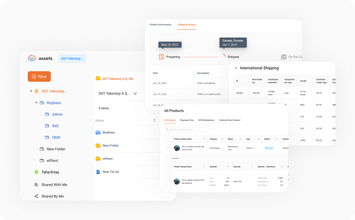 Warehouse, logistics, order, inventory and cloud storage systems began to be tested in live environment