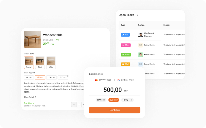 E-Commerce, CRM, payment, wallet and accounting modules went live